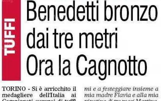 Europei2009 Benedetti M 2